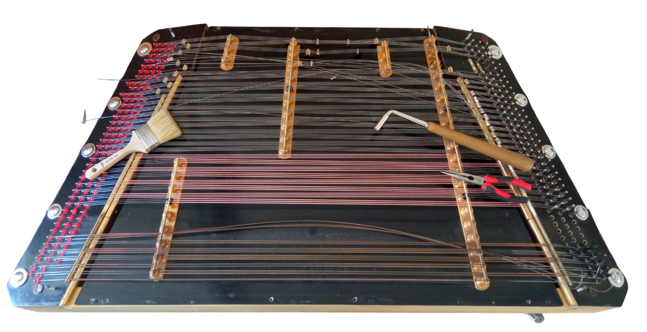 Renovace cimbálu - ukázka 5